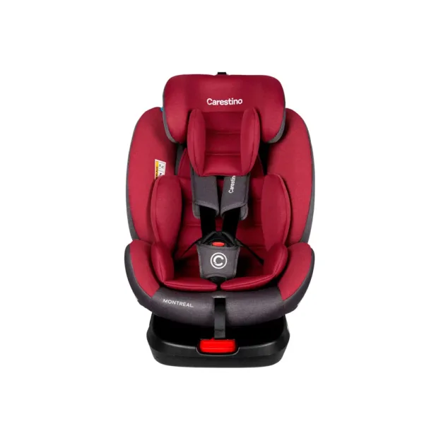 Silla Para Auto MONTREAL GRUPO 0/I/II/III ISOFIX ROJO - Imagen 2