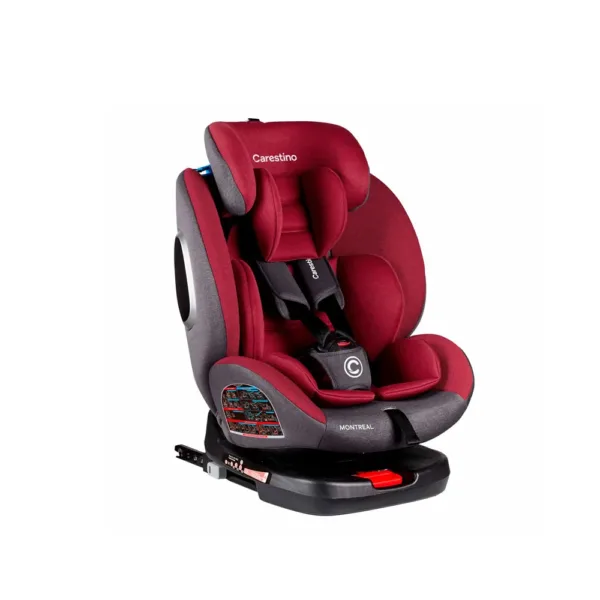 Silla Para Auto MONTREAL GRUPO 0/I/II/III ISOFIX ROJO - Imagen 3