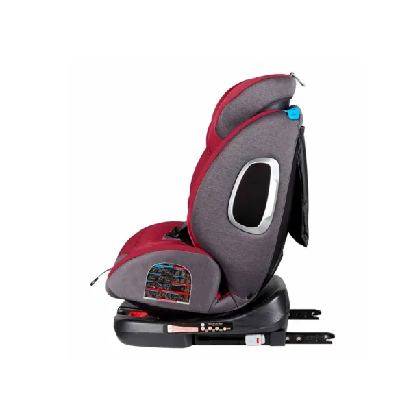 Silla Para Auto MONTREAL GRUPO 0/I/II/III ISOFIX ROJO - Imagen 4
