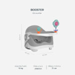 Silla de Comer Booster Gris - Imagen 6