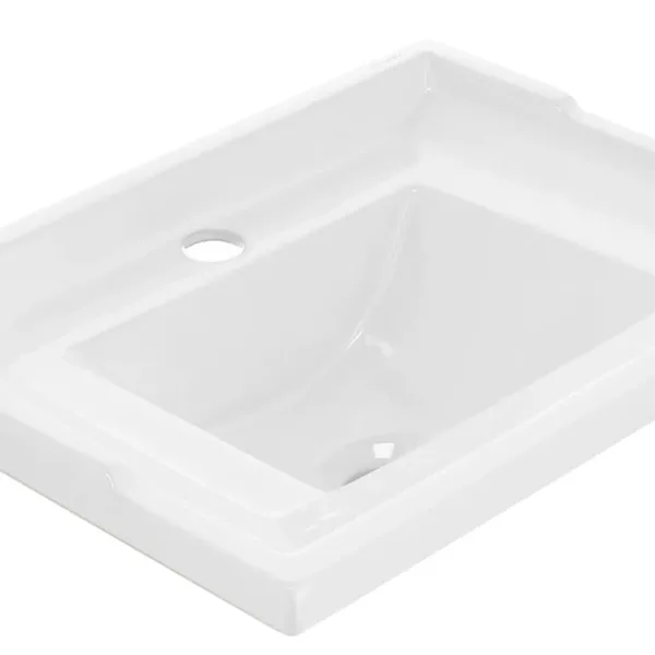 Cubierta de Loza 80 Cm Blanco F-80 / 80x47x20cm - Imagen 3
