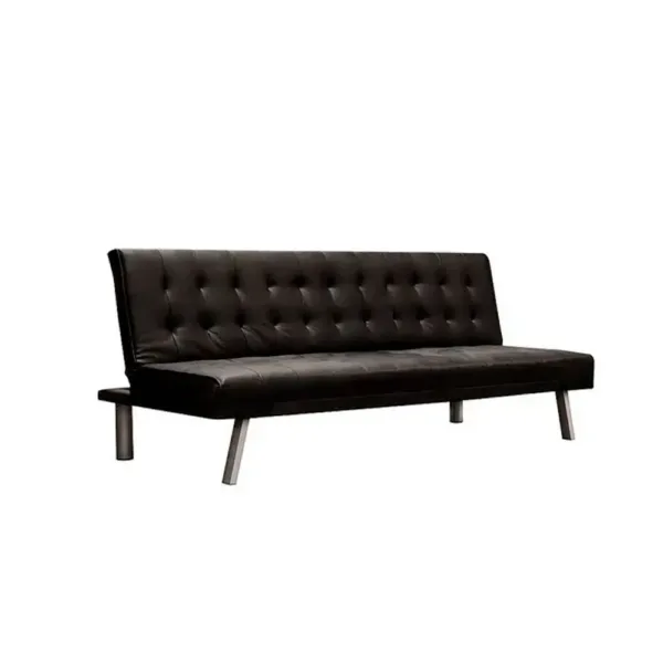 Futón Amb Negro 180x80x77 Cms M+design - Imagen 2