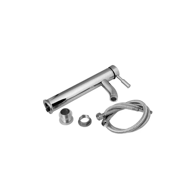 Llave Monomando Alto para Lavamanos Domsa BG-01C (Incluye Flexibles) / 29x15x5cm - Imagen 4