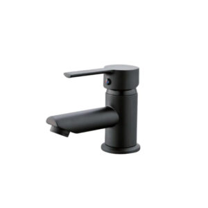 Monomando Lavatorio Calyx  Negro Mate PIAZZA