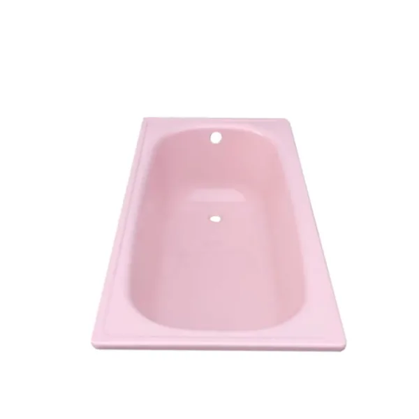 Tina de acero esmaltada Rosa 170x75 cm - Imagen 2