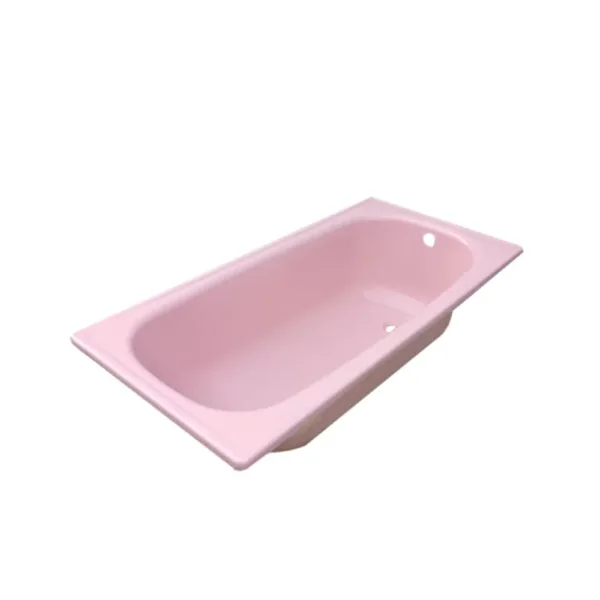 Tina de acero esmaltada Rosa 170x75 cm - Imagen 3