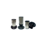 Pack ( 4 Unidades ) Patas regulables de 10-12,5 cms x 5 cms Cromo para Muebles