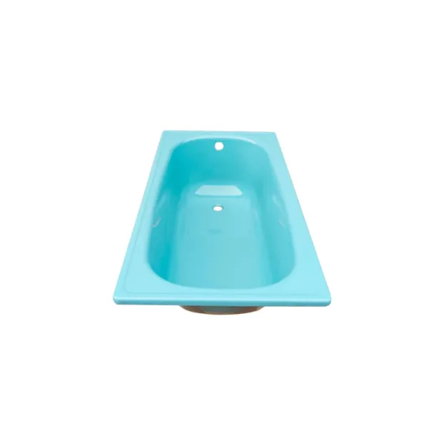 Tina de acero esmaltada Turquesa 100x70 cm - Imagen 3