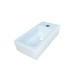 LAVAMANOS RECTANGULAR WALL-HUNG 37X19X9 CMS