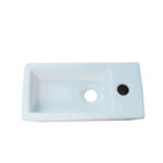 Lavamanos Rectangular Wall-Hung 37x19x19 cm - Imagen 4
