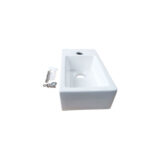 Lavamanos Rectangular Wall-Hung 37x19x19 cm - Imagen 5