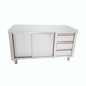 Mesón cerrado 3 cajones 150 cm. Maigas