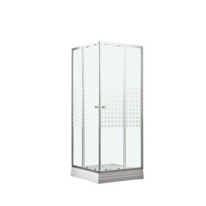 Mampara Shower 200x80x80 cm Mosaico