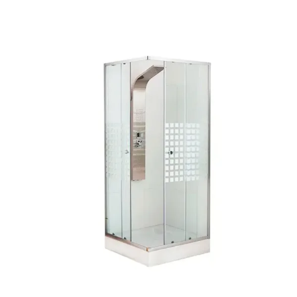 Mampara Shower 200x80x80 cm Mosaico - Imagen 2