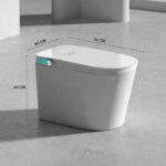 WC sanitario Inteligente  Apertura -Cierre Automático - Descarga a Piso 30 cm - Imagen 6
