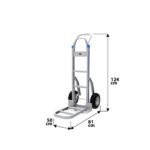 CARRO ALUMINIO BANDEJA PLEGABLE 200 KG - Imagen 2