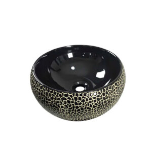 Lavamanos Loza Sobreponer Terra-black 40x15cms 385b