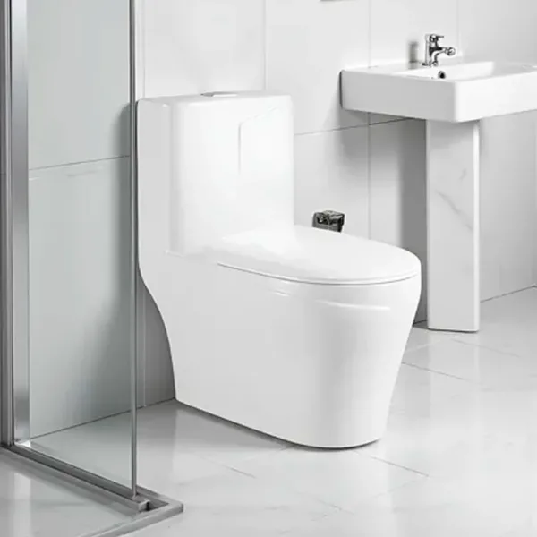 Wc One Piece Adara-blanco Descarga Horizontal 18 Cms 2057-18 - Imagen 2