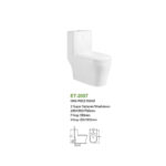 Wc One Piece Adara-blanco Descarga Horizontal 18 Cms 2057-18 - Imagen 3