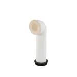 CODO DE CONEXIÓN TAZA-PISO A 20,5 CM PARA WC MULTIDESCARGA