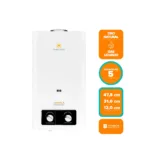 Calefont Gas Licuado Mademsa 5Lt Tiro Natural - Imagen 4