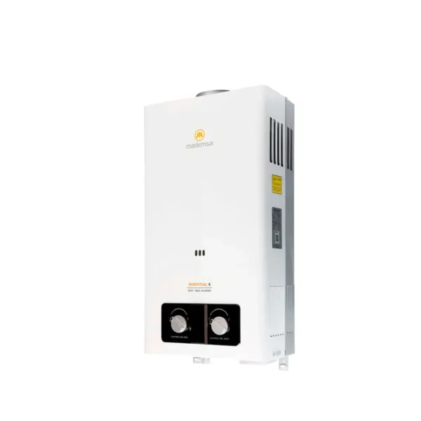 Calefont Gas Licuado Mademsa 8 Lt Tiro Natural - Imagen 2