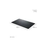 Encimera Eléctrica 4 Platos Vitrocerámica y Panel Touch VE7DT - Imagen 2