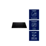 Encimera Eléctrica 4 Platos Vitrocerámica y Panel Touch VE7DT - Imagen 3