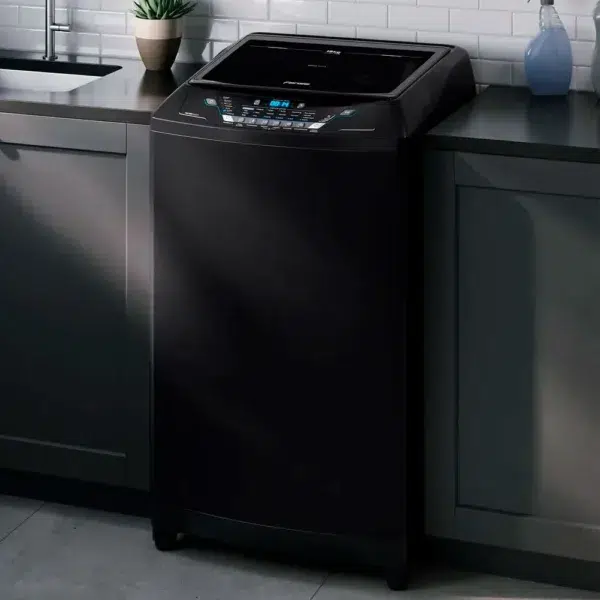 Lavadora Automática Fensa 18Kg Carga Superior Negra - Imagen 4