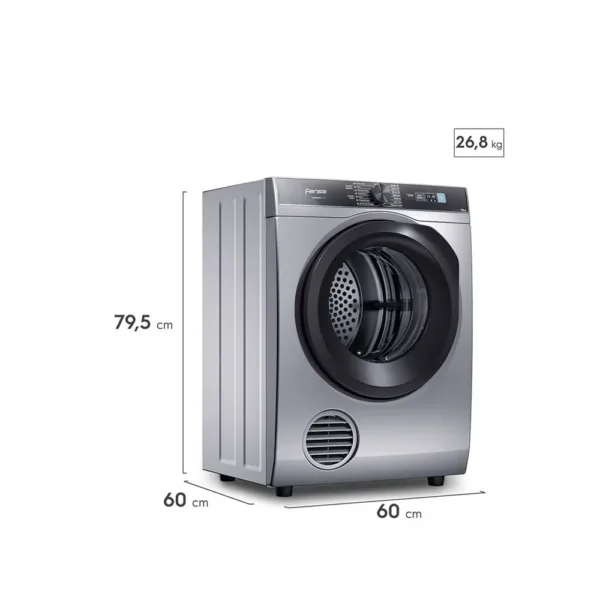 Secadora Fensa 9Kg Carga Frontal AutoSense Premium - Imagen 3