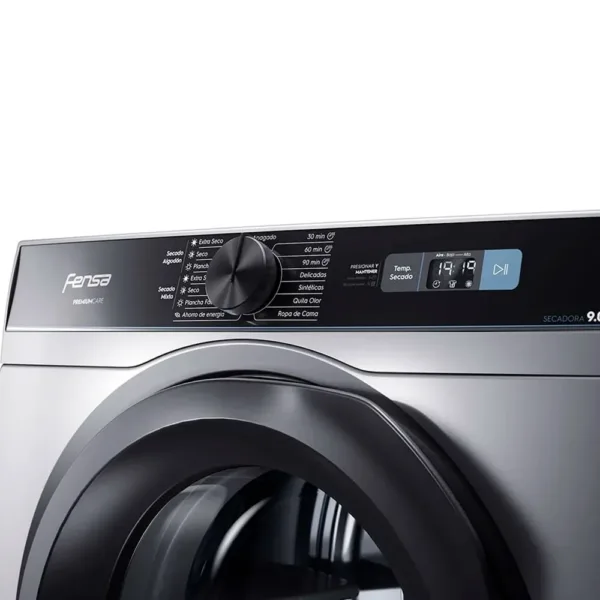 Secadora Fensa 9Kg Carga Frontal AutoSense Premium - Imagen 4
