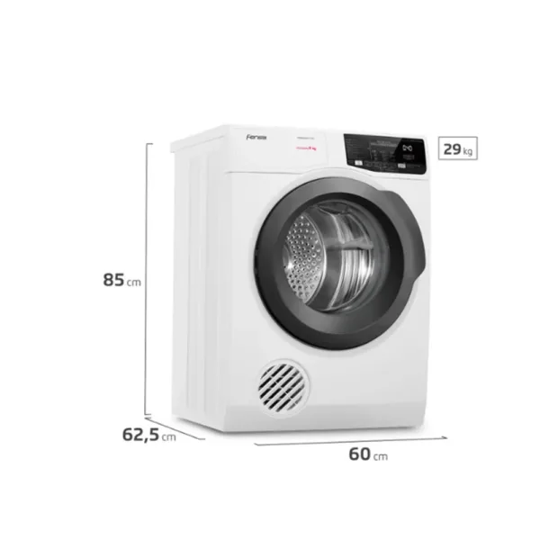 Secadora Fensa 9Kg Carga Frontal Premium Care - Imagen 3