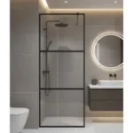 Mampara Fija Vidrio Templado 80x200 Cms 3 Paños - Imagen 2