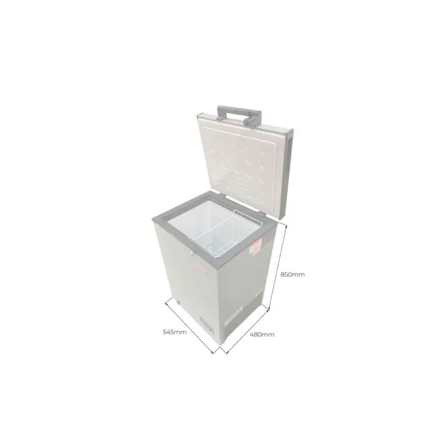CONGELADOR DUAL 100 LTS. GRIS MAIGAS - Imagen 2