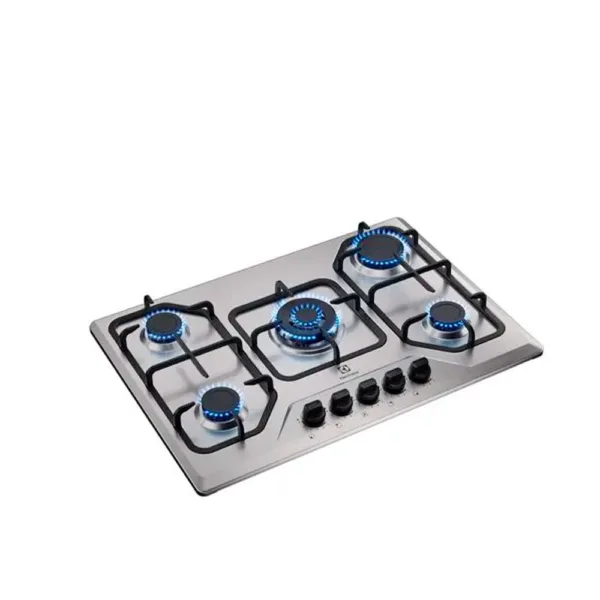 Encimera a Gas 5 Platos Electrolux Experience Tecnología de Cocción Precisa KE5XC Inox - Imagen 3