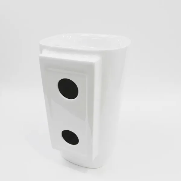 Lavamanos Con Pedestal Integrado Minimalista 51x45x89 cm - Imagen 4