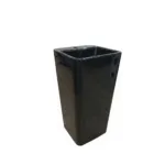 Lavamanos Con Pedestal Integrado Negro 40x40cms - Imagen 4