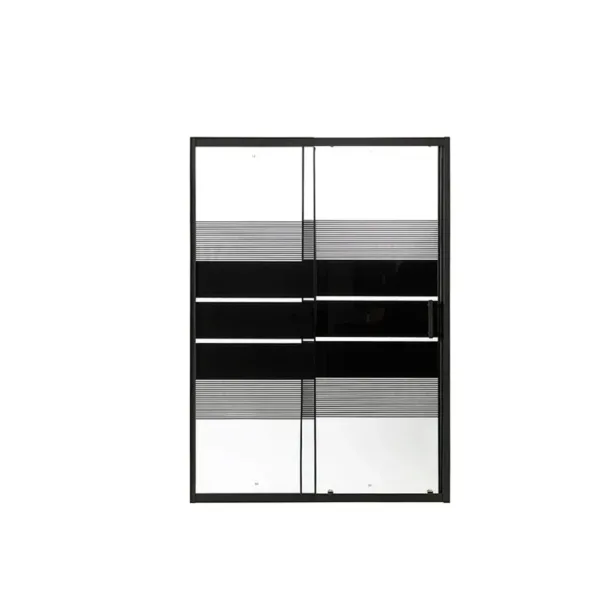 MAMPARA AJUSTABLE 140-160 LIENZO NEGRO X 185 CMS - Imagen 4
