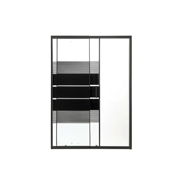 MAMPARA AJUSTABLE 140-160 LIENZO NEGRO X 185 CMS - Imagen 5