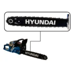 Motosierra 18 Pulgadas Hyundai 52cc Titan - Imagen 9