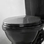 Sala De Baño 4 Piezas Negro Wc 30 Cms Y Lavamanos - Imagen 6