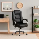 Sillón de Oficina Ejecutiva Magnus Cuero Sintético - Negro - Imagen 3
