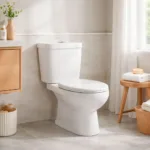 Wc 2 Piezas Bemus Dechaus Descarga Muro - Horizontal 18 Cms