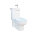 Wc One Piece Dechaus Con Lavamanos En Estanque 30cm Act211p - Imagen 6