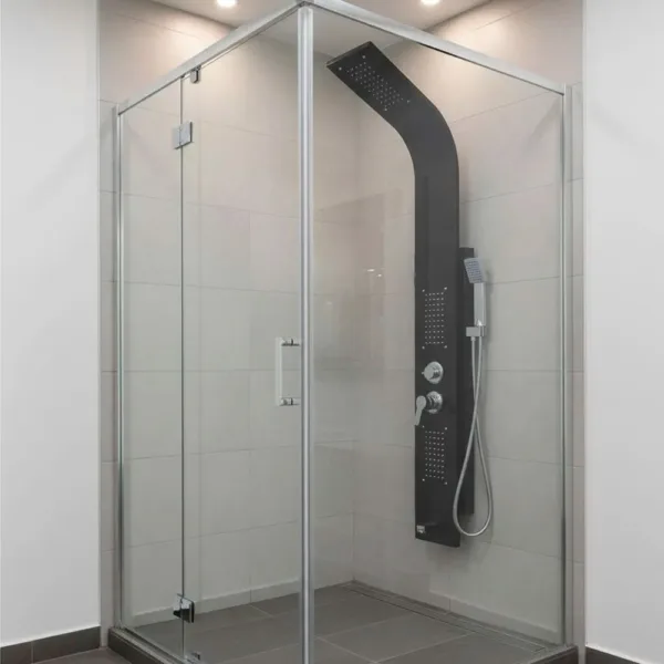 Columna De Ducha Mini Jets Negro 150x20 Cms Kcf060 - Imagen 2