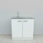 Conjunto Mueble Lavaplatos 80 Cms Derecho Basic + Grifería
