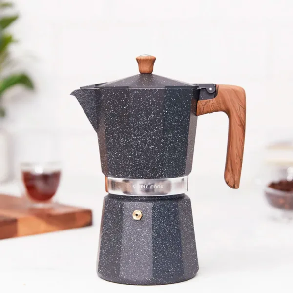 Cafetera Italiana Volterra 6 Tazas Simple Cook - Imagen 2