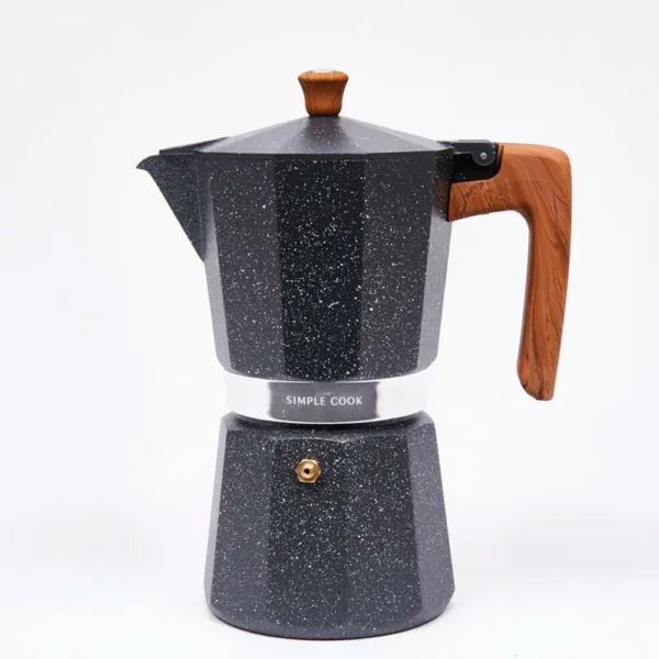 Cafetera Italiana Volterra 6 Tazas Simple Cook - Imagen 5