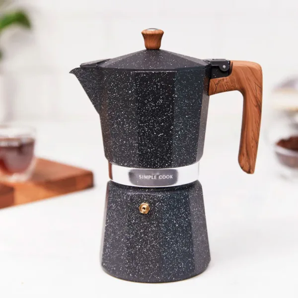 Cafetera Italiana Volterra 6 Tazas Simple Cook - Imagen 7
