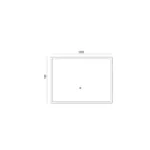Espejo LED 70x100 cm Rectangular - Imagen 2
